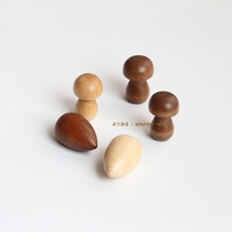 Minimalist Magnetic refrigerator with wooden magnetic sticker Daily style fridge with magnetic message sticking to the refrigerator decor with a magnet sticker