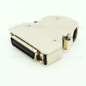 Yunteng MC36M-75AL SCSI разъем с железной оболочкой, боковая розетка, CN36, паяльная вилка с сердечником