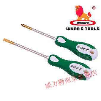 Wei LEGACY two-color handle screwdriver screwdriver word cross screwdriver gold-plated with magnetic screwdriver W4402