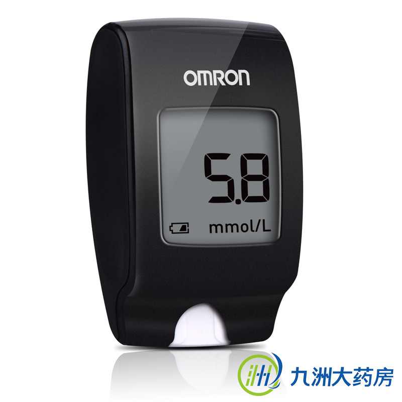 欧姆龙血糖仪HGM-112 家用血糖测试仪器送试纸+采血针