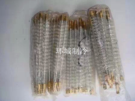 Air conditioning bubble brush rod Central air conditioning cleaning pipe brush blister brush brush cleaning brush Nylon brush through gun brush