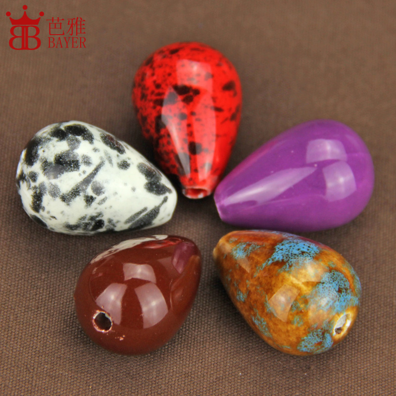 Q ba ceramics powder pearl drop with beads stringing beads bracelet material of diy manual accessories hang hang act the role ofing is tasted
