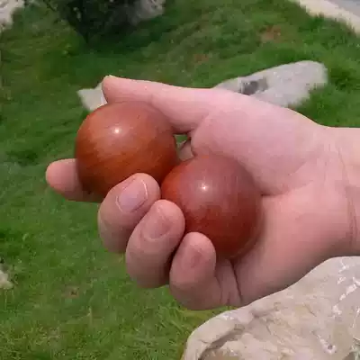 Conn Rosewood finger fitness ball Handball Handball health ball jab ball massage ball old man turn ball exercise New Year gift