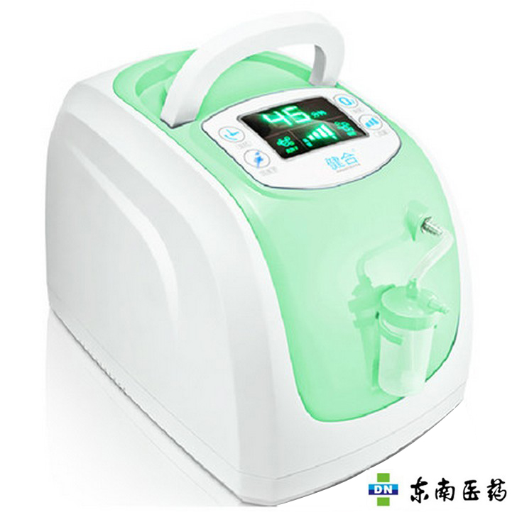 健合家用制氧机带雾化 6L老人孕妇吸氧机 制氧机制氧气BJ