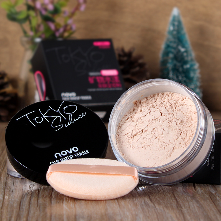 Color makeup NOVO mineral water Makeup Makeup Powder waterproof control Oil Makeup Lasting No Demakeup Honey Powder Bulk Powder