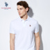 CHÚNG TÔI POLO ASSN.polo áo sơ mi ngắn tay áo người đàn ông lỏng bông giản dị mùa hè ve áo nam ngắn tay T-Shirt Polo