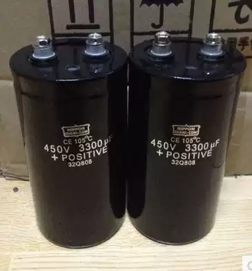 Imported Black King Kong 450V3300UF energy storage capacitor quality assurance a large number of spot warranty 1 year