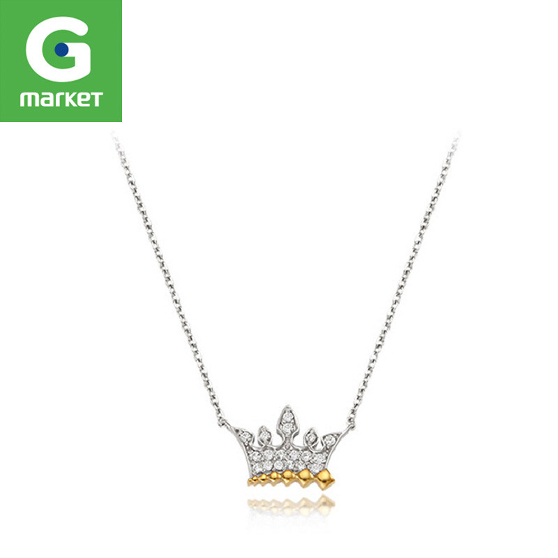 韩国正品 [J.ESTINA]女士皇冠项链/ JNSVB142-M210TR