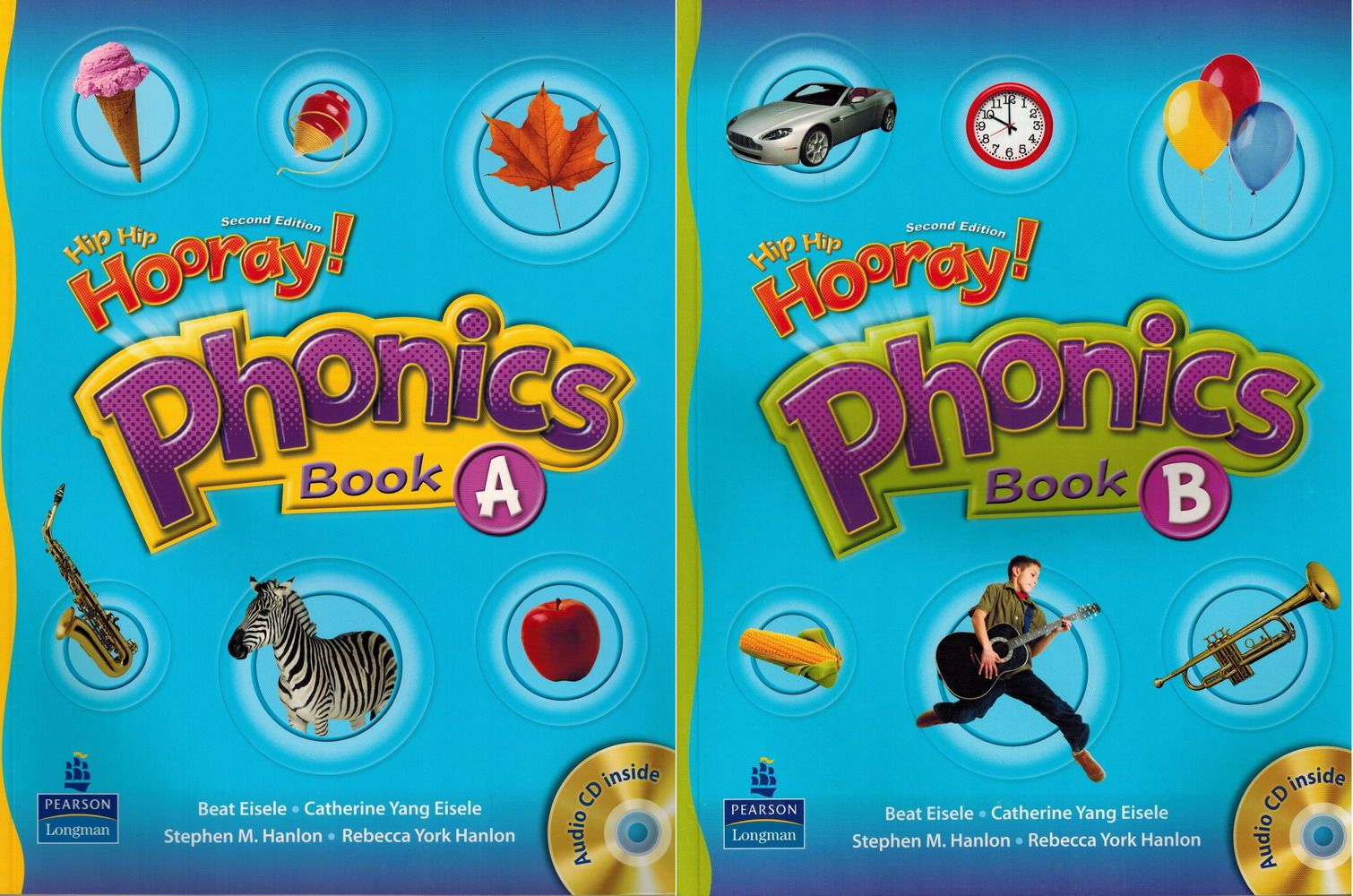 Hip Hip Hooray Photonics A and Phonics B suit English Enlightenment collab