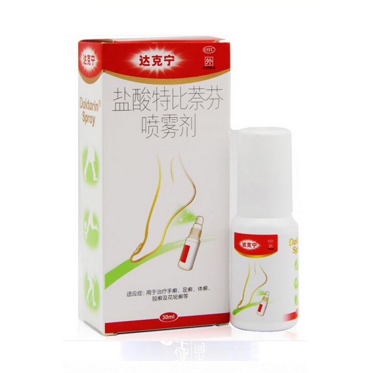 达克宁 盐酸特比萘芬喷雾剂 30ml/瓶