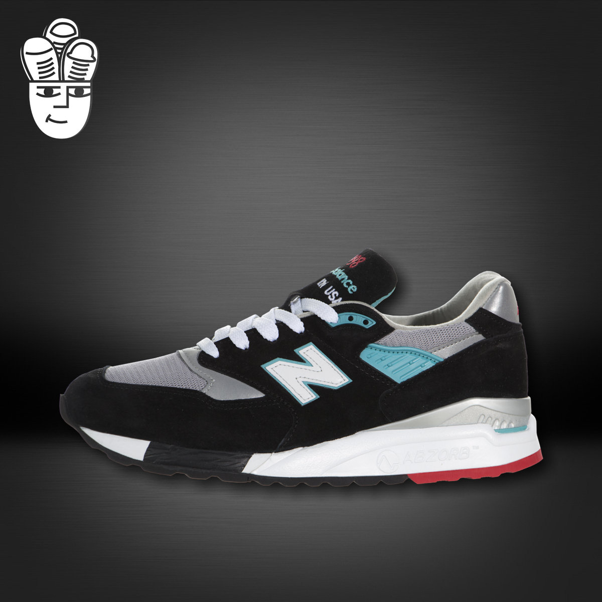 New Balance 998 美产限量 男子复古跑鞋 总统慢跑鞋 运动休闲鞋