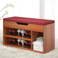 Ouyilang giày băng ghế dự bị lưu trữ đơn giản phân sáng tạo sofa phân lưu trữ giá giày vải bệ chân giày giày phân tủ ghế mây thư giãn