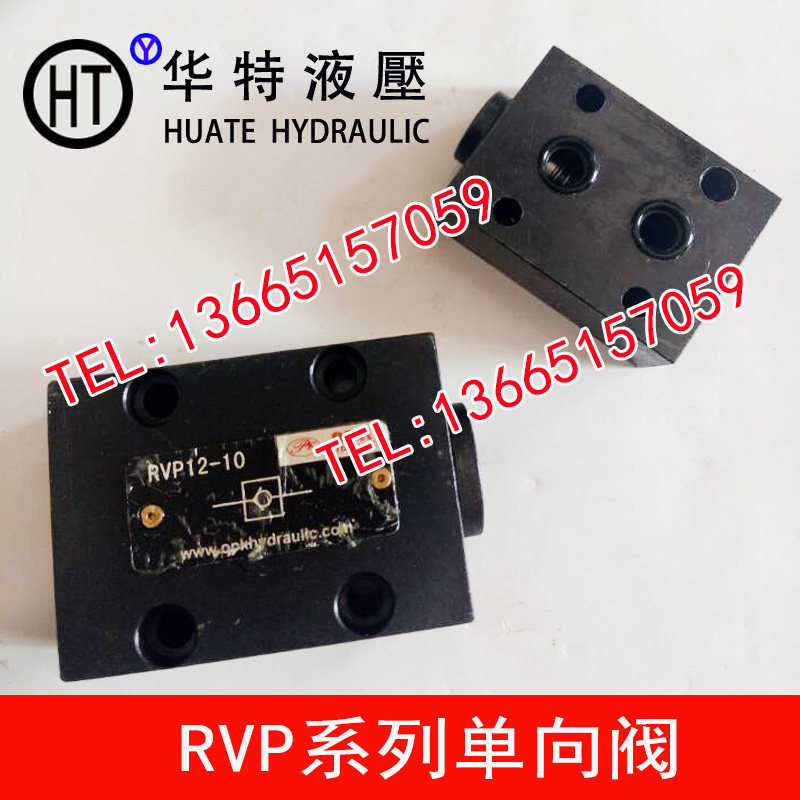 RVP plate backstop valve RVP10-10 RVP12-10 RVP12-10 RVP8 RVP16 RVP16 RVP25 RVP25 RVP25