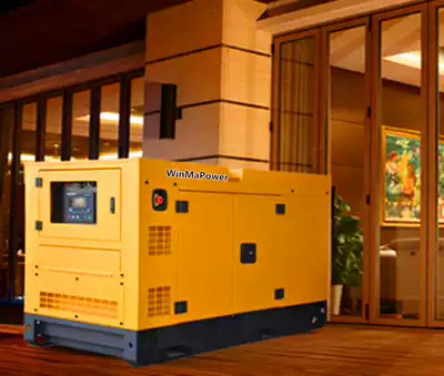 10 15 20 30kw diesel generator single-phase 220V 380V large water-cooled silent generator set