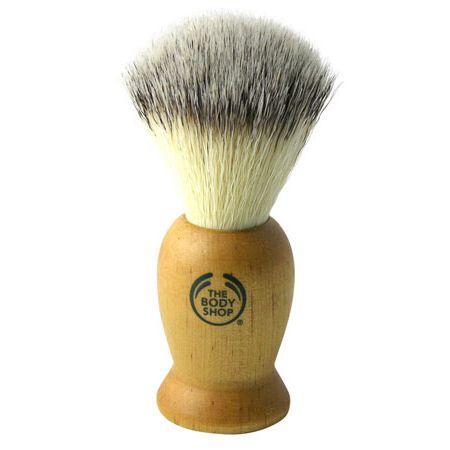 The body shop/美体小铺英国THE BODY SHOP男士木柄剃须刷 胡须刷