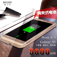 Samsung note4 / 3 trở lại loại pin điện thoại trường hợp pin dung lượng lớn sạc kho báu không dây note5 điện thoại di động siêu mỏng sạc dự phòng 30000mah