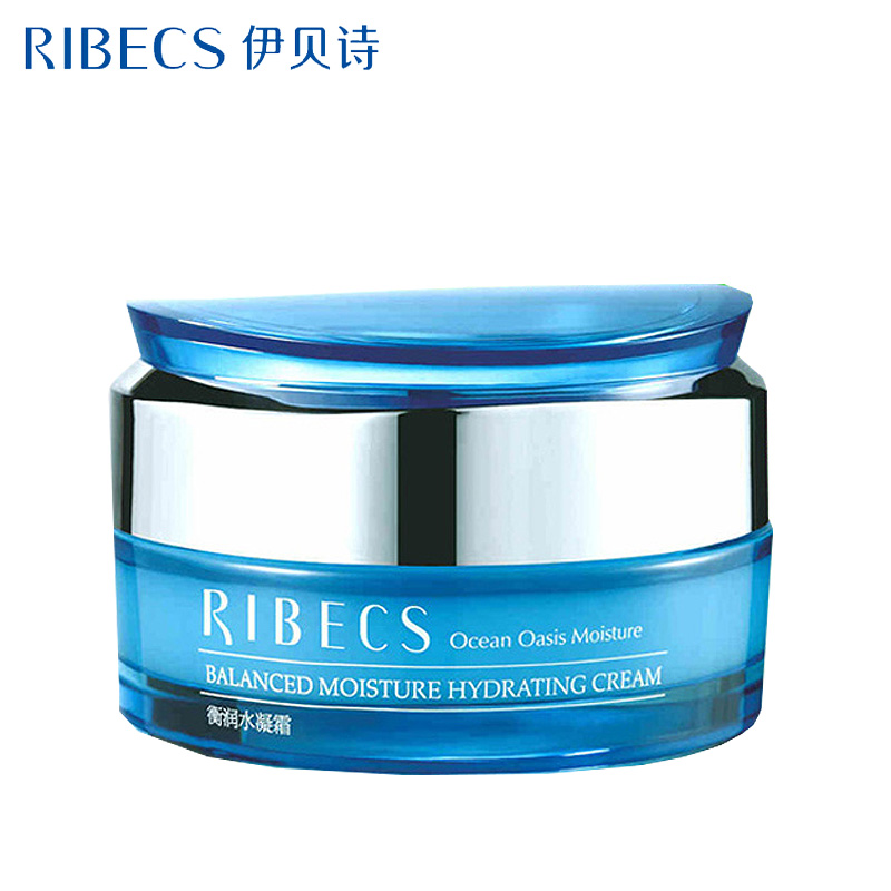 伊贝诗 衡润水凝霜50g 清爽补水保湿无油面霜 收缩毛孔