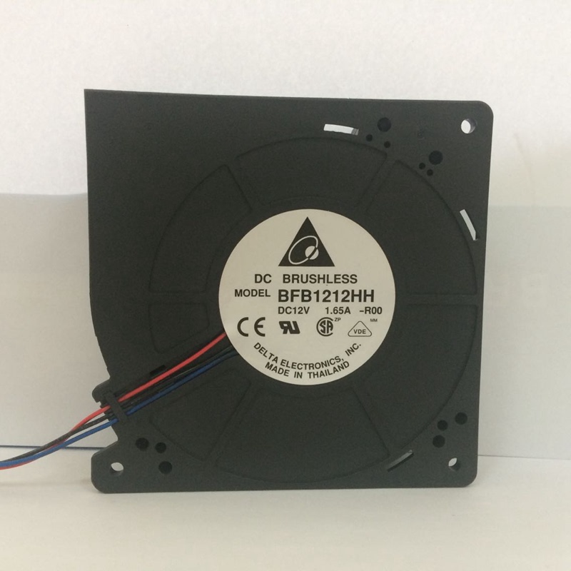 In-Stock Delta Bfb1212Hh-R00 12V 1.65A 12032 12cm Turbo Blower with Speed Measurement