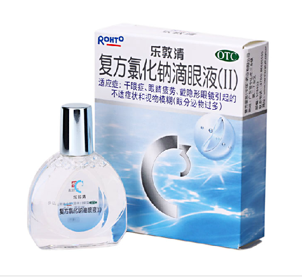 2盒包邮】乐敦清 复方氯化钠滴眼液(II)13m 82472