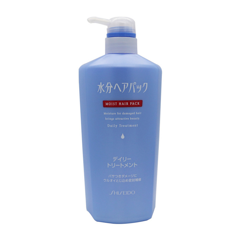 日本资生堂水之密语净澄 修补受损自然润泽滋养顺滑护发素600ml