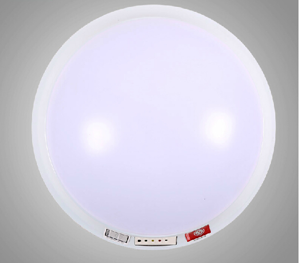 New national standard human infrared induction sound light control corridor led fire emergency lighting ceiling lamps