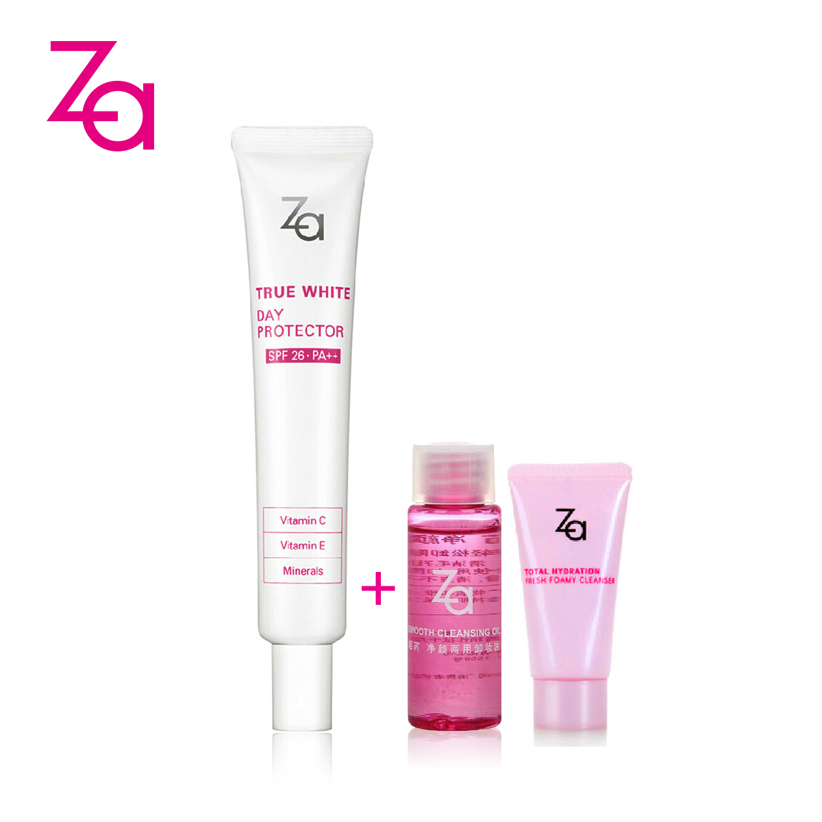 包邮 正品 ZA/姬芮 新能真皙美白隔离霜SPF26 35g防晒霜隔离污染