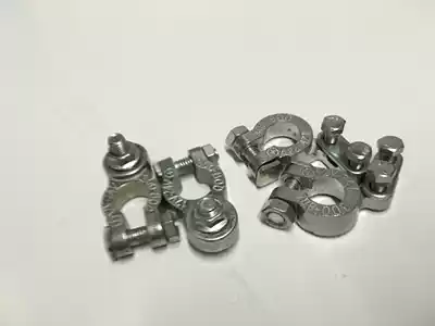 Aluminum alloy car battery clip battery connector battery pile head cable connector single and double hole battery head