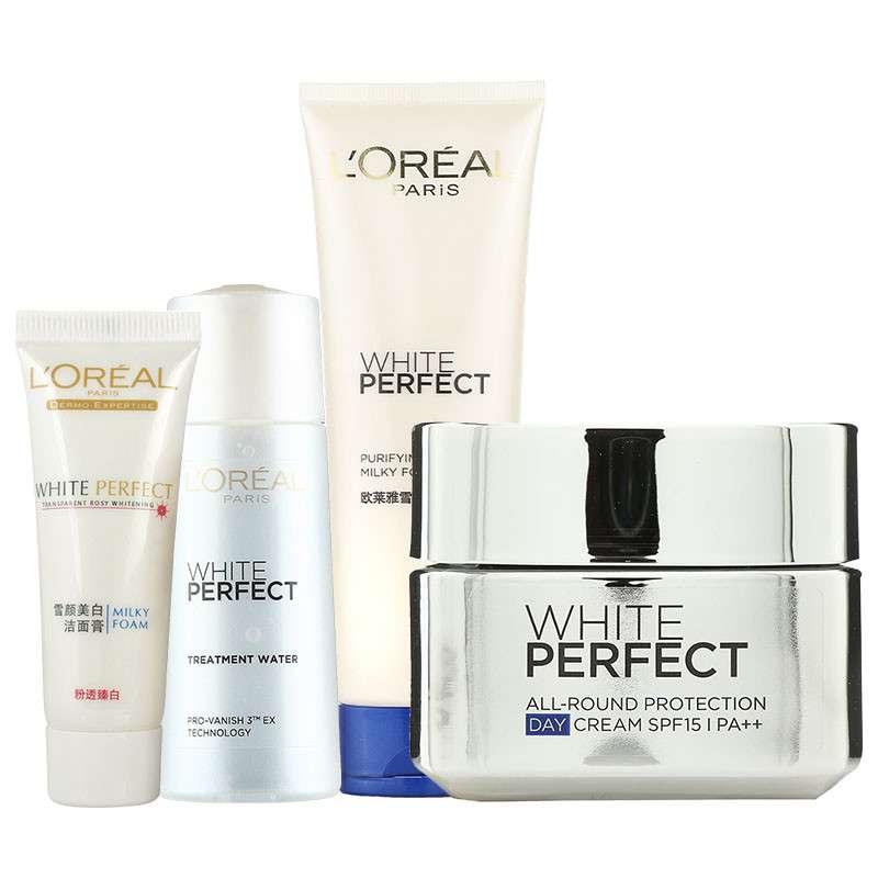 L＇oreal/欧莱雅雪颜美白4件套