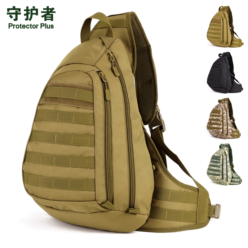 Guardian Outdoor Tactical Large Chest Bag Riding Sport SHOULDER BAG SINGLE SHOULDER BAG A4 SKEW SATCHEL IPAD5 MAN BAG