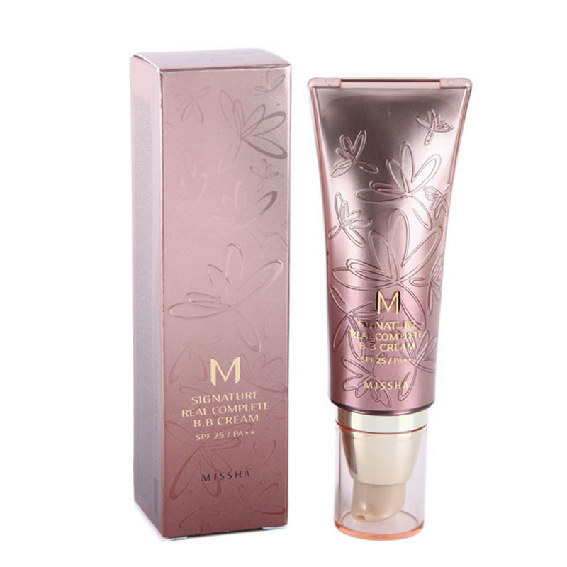 专柜正品 韩国Missha谜尚BB 完美花BB霜45gSPF25/PA++遮瑕保湿