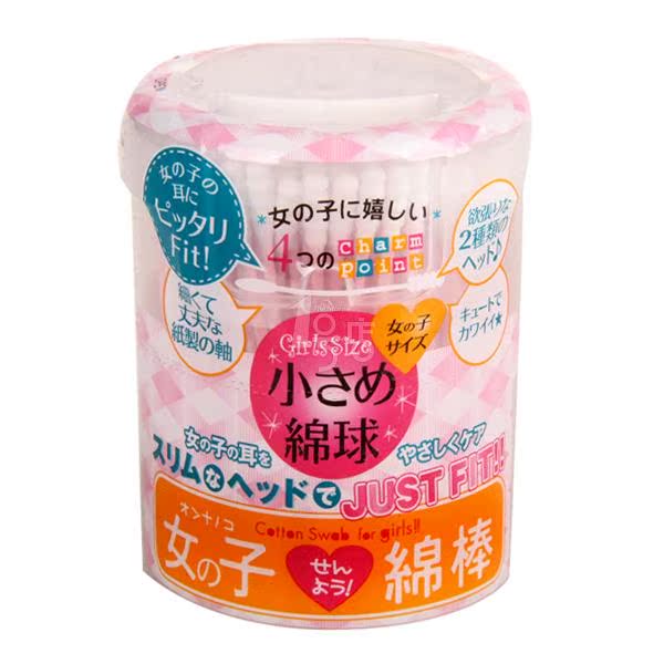 可兰朵女子专用棉棒160本简易罐 女性护理用品 卫生 安全  一号店