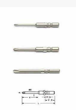 Taiwan imported JJR screwdriver head 800 801 electric batch head wind batch head gas batch head 10 packs complete specifications