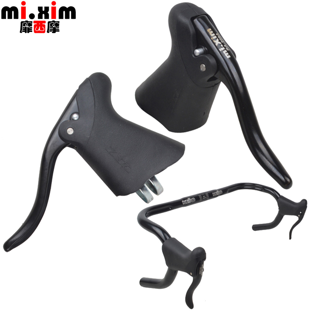 Road dead flying car bends the brake handle the brake handle front and rear hand brake auxiliary brake grip holder concealed inner routing
