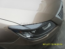 BYD G6 car 11-14 years of light eyebrow G6 modified carbon fiber headlight light eyebrow light sticker direct sales