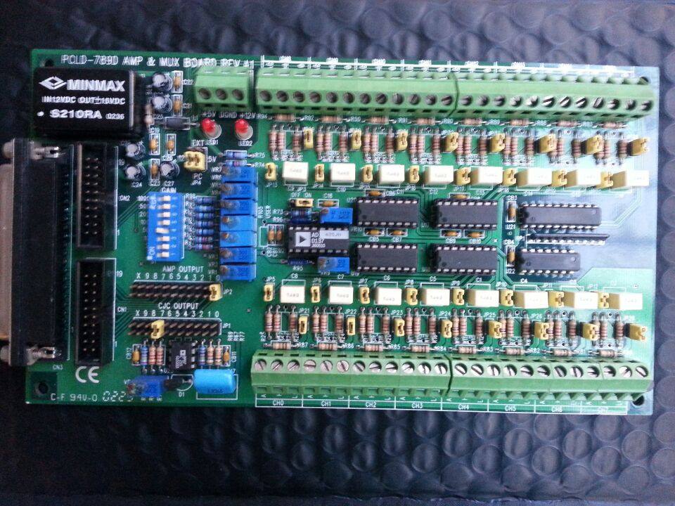 New Advantech PCLD-789D glass fiberizing furnace thermocouple plate warranty 2 years