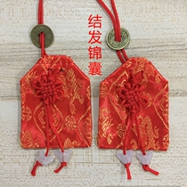 Bride accessories hair bag Chinese wedding bride accessories