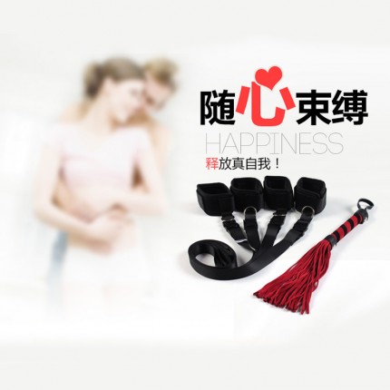 sm刑具情趣调教束缚皮鞭子套装夫妻捆绑游戏角色扮演成人性用品DS