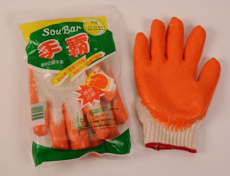 Taiwan imported handba glass industry civil engineering handguard wear gloves a pack of 12 pairs