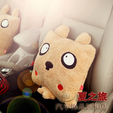 可爱海盗狗 汽车靠枕 抱枕 车内装饰用品 送礼佳品 女孩最爱