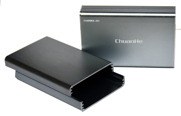 Manufacturer supply: receiving transmitter aluminium extrusion material housing 71 *25 * 80mm on-board GPS aluminium alloy housing