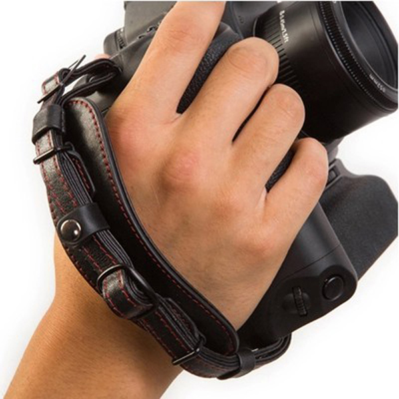 Universal High-End Wrist Strap for Slr Cameras, Comfortable Leather Wrist Strap, Camera Glove Strap, Anti-Loss Strap
