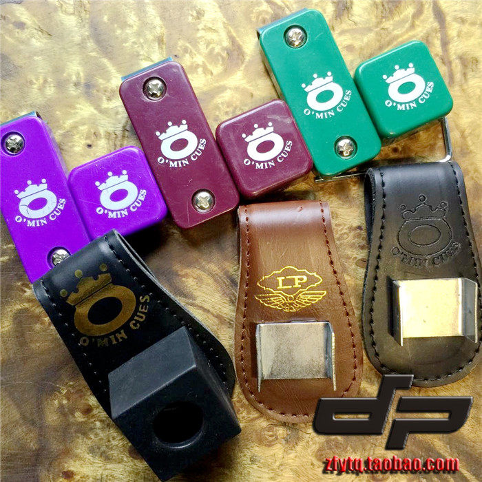 (Top quality billiards) Billiards clever powder clip gun Powder chocolate powder club head Snooker clever chalk magnet