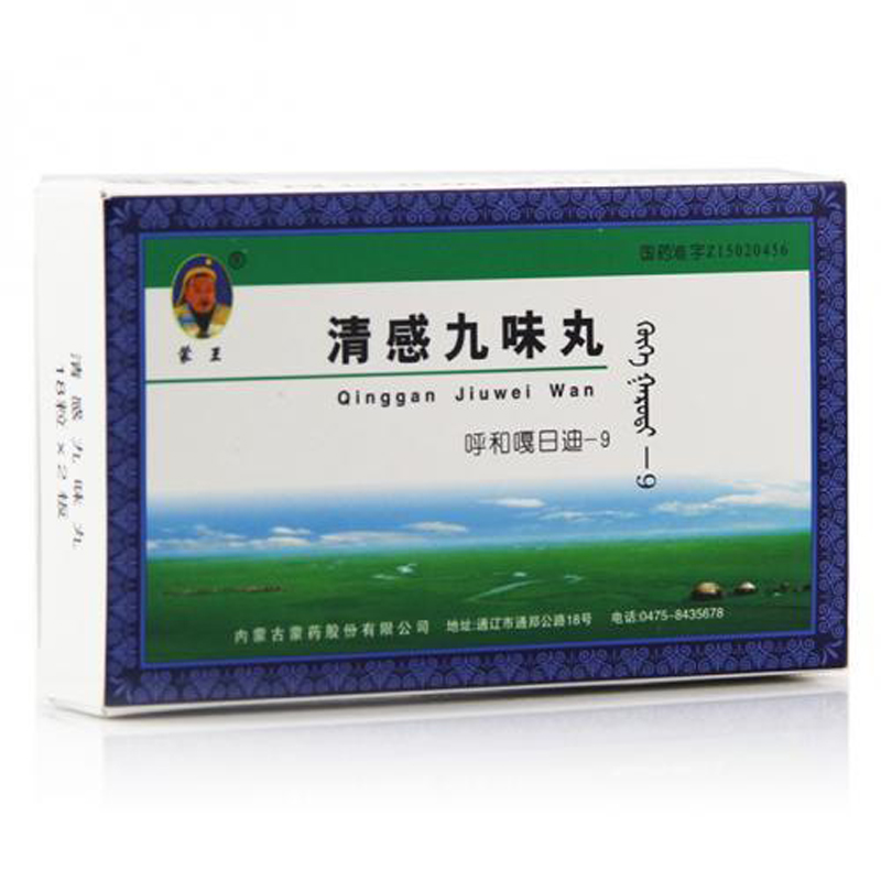 蒙王 清感九味丸(呼和嘎日迪-9) 36粒/盒