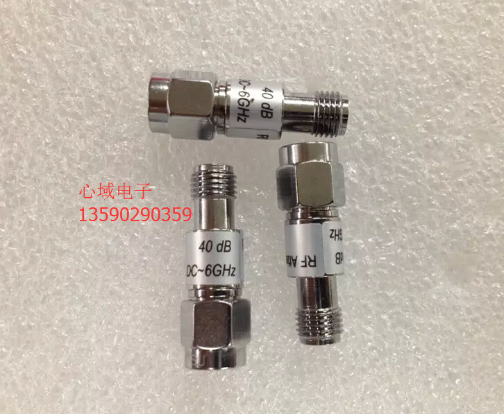 40dB DC ~ 6GHz SMA attenuators RF radio frequency signal attenuator power 2w ATT:1-40dB