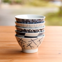 Japan Mei thick burning swatch series ceramic small bowl rice bowl ice cream bowl dessert bowl