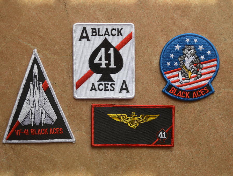 US Navy VF-41 Black Ace Black Aces F-14 TOMCAT Full Medal