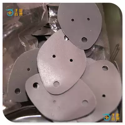 TO-3 gold sealing tube silicone cloth silicone cloth insulating silicon film thermal conductive silicone sheet gray blue random hair