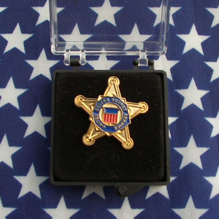 Metal Chest Badge American Badge USA U-S-S-S Mini identification badge Badge Chest Badge Pure Copper