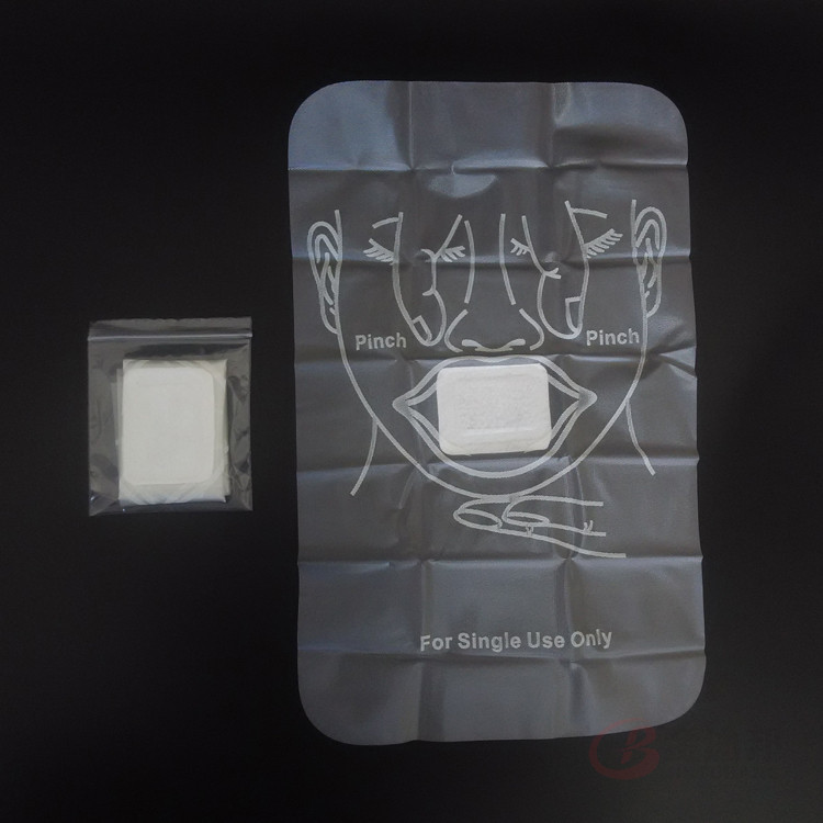 Disposable breathing film CPR screen disinfection film Mouth-to-mouth artificial breathing apparatus breathing isolation CPR