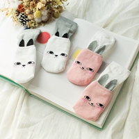 [Giải phóng mặt bằng] vớ trẻ em mùa thu và mùa đông bé cotton terry vớ trẻ sơ sinh vớ trẻ em vớ chống trượt quần tất len không bàn